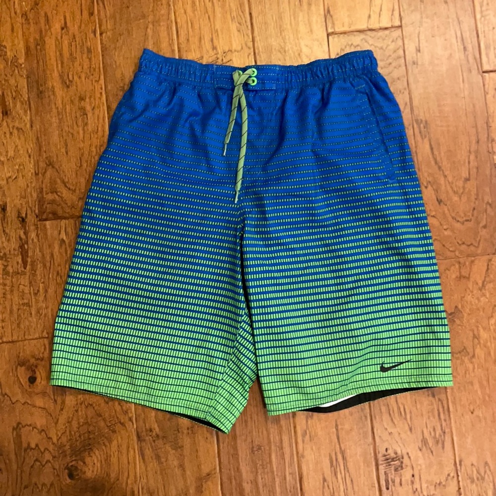Nike swim trunks.  11 inch inseam.